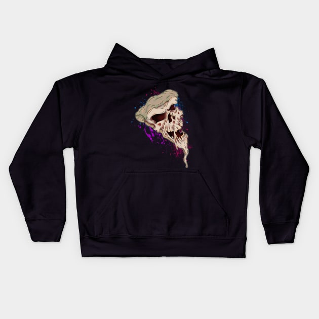 Gluten and lactose Monster Kids Hoodie by schockgraphics